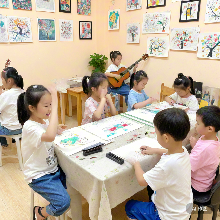 幼儿才艺教育之音乐和绘画
